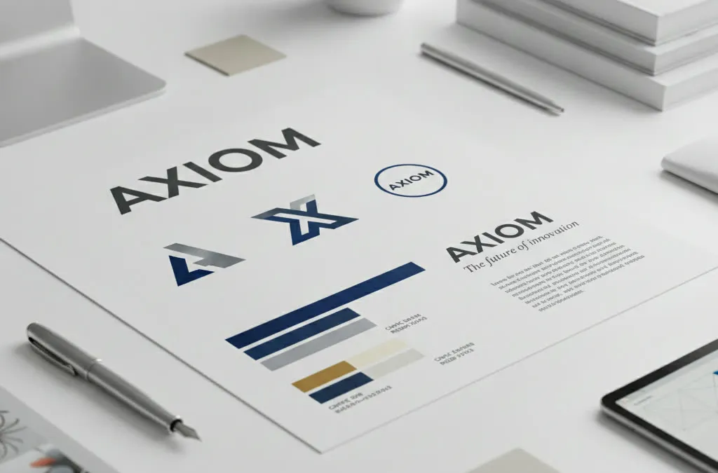 Brand identity and artwork design output