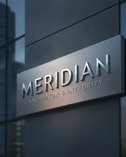 Commercial signage example